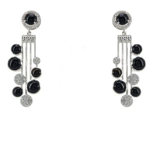 VER-0284 / 1226  SILVER 925  Gross Wt. 18.6800 Gms  EARRING