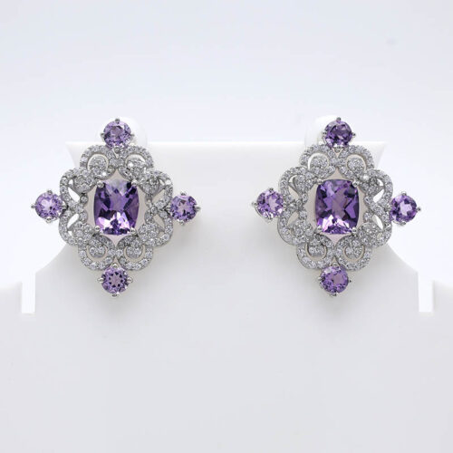 VER-0183 / 1490  SILVER 925  Gross Wt. 12.5100 Gms  EARRING