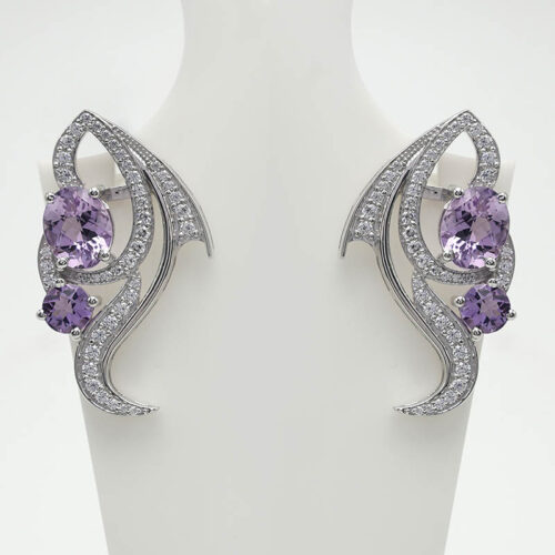 VER-0446 / 1508  SILVER 925  Gross Wt. 10.1800 Gms  EARRING