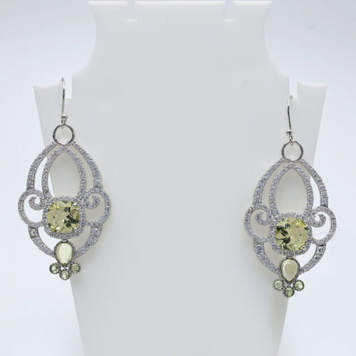 VER-0335 / 1514  SILVER 925  Gross Wt. 15.7900 Gms  EARRING