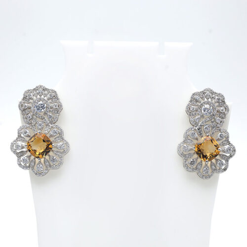 VER-0110 / 1697  SILVER 925  Gross Wt. 17.3700 Gms  EARRING