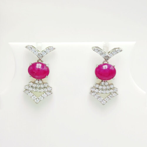 VER-0436 / 1989  SILVER 925  Gross Wt. 6.1000 Gms  EARRING