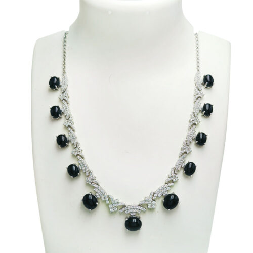 VNK-0436 / 2031  SILVER 925  Gross Wt. 38.1400 Gms  NECKLACE