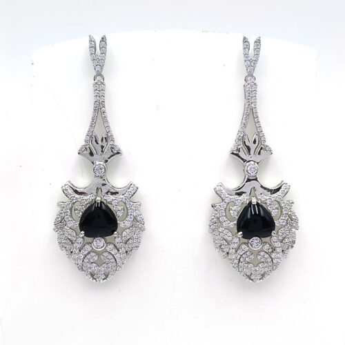 VER-0787 / 2078  SILVER 925  Gross Wt. 18.0300 Gms  EARRING