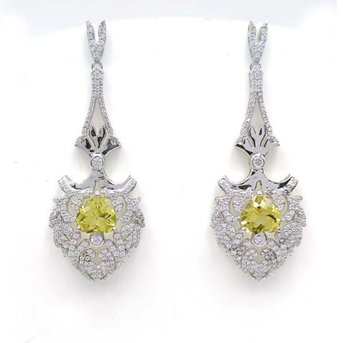 VER-0787 / 2082  SILVER 925  Gross Wt. 16.7700 Gms  EARRING