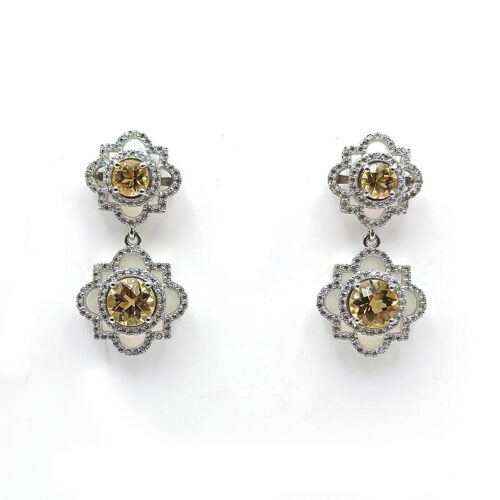 VER-0669 / 2156  SILVER 925  Gross Wt. 10.0500 Gms  EARRING
