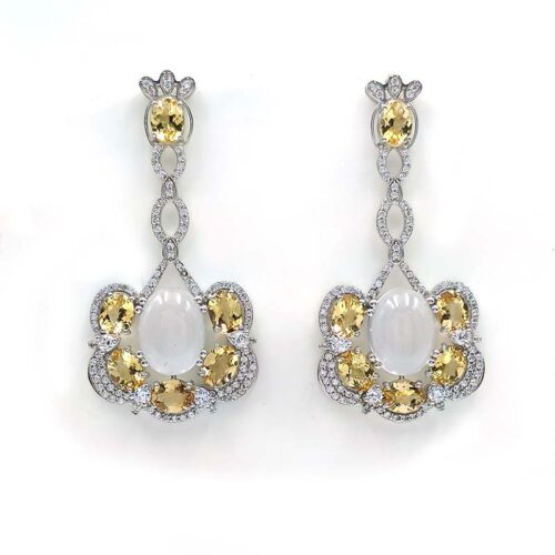 VER-0582 / 2169  SILVER 925  Gross Wt. 24.0000 Gms  EARRING