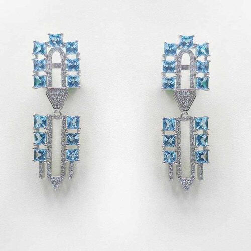 VER-0672 / 2178  SILVER 925  Gross Wt. 12.5500 Gms  EARRING