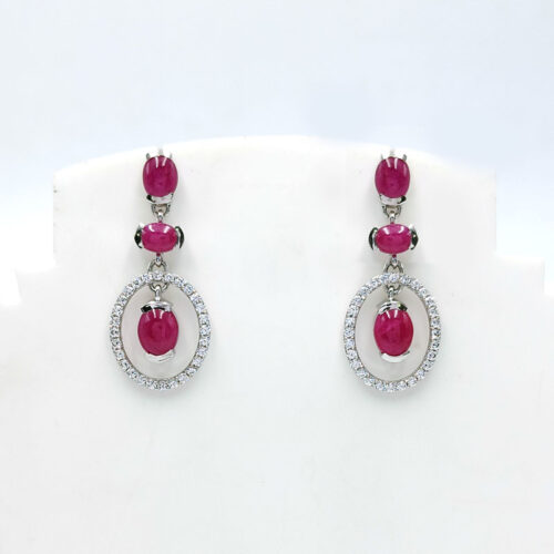 VER-0925 / 2231  SILVER 925  Gross Wt. 8.9500 Gms  EARRING