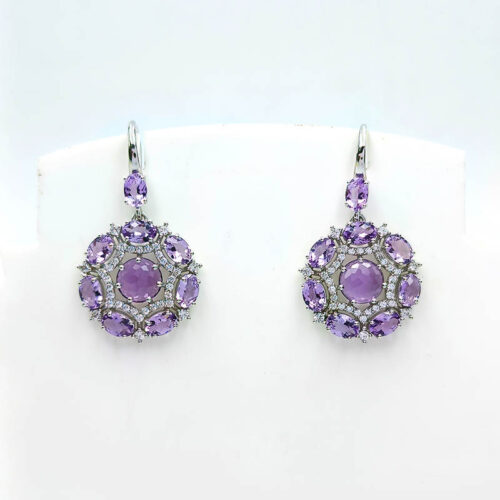 VER-0923 / 2307  SILVER 925  Gross Wt. 7.5100 Gms  EARRING