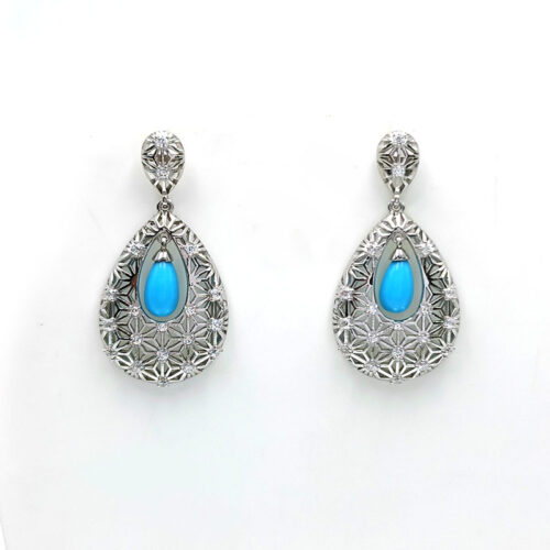 VER-0926 / 2369  SILVER 925  Gross Wt. 10.6400 Gms  EARRING
