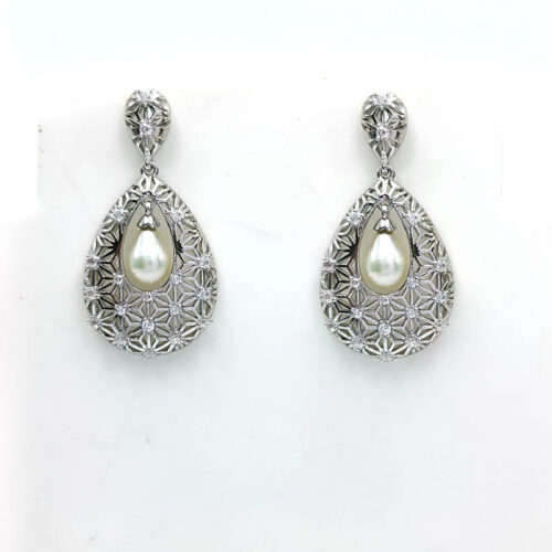 VER-0926 / 2375  SILVER 925  Gross Wt. 11.4600 Gms  EARRING