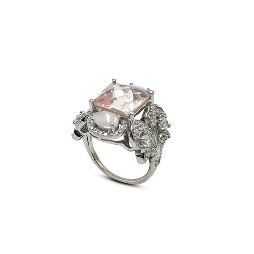 VRG-0832 / 2390  SILVER 925  Gross Wt. 7.6300 Gms  RING