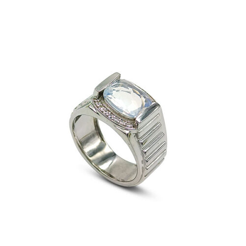 VRG-0947 / 2543  SILVER 925  Gross Wt. 9.8200 Gms  RING