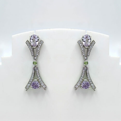 VER-0191 / 2585  SILVER 925  Gross Wt. 10.8500 Gms  EARRING