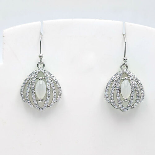 VER-0703 / 2616  SILVER 925  Gross Wt. 8.7800 Gms  EARRING