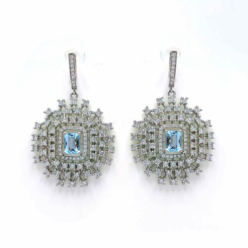 VER-0419 / 2628  SILVER 925  Gross Wt. 19.5100 Gms  EARRING
