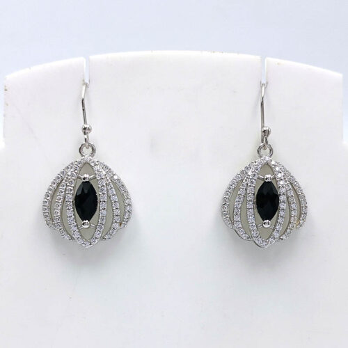 VER-0703 / 2640  SILVER 925  Gross Wt. 8.2500 Gms  EARRING