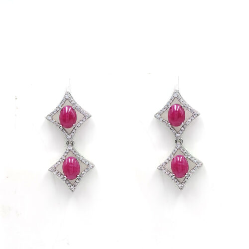VER-0931 / 2696  SILVER 925  Gross Wt. 6.9500 Gms  EARRING