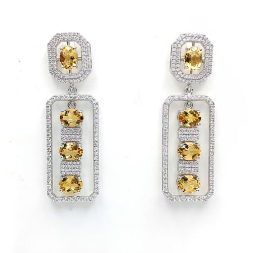 VER-0689 / 2702  SILVER 925  Gross Wt. 17.1100 Gms  EARRING