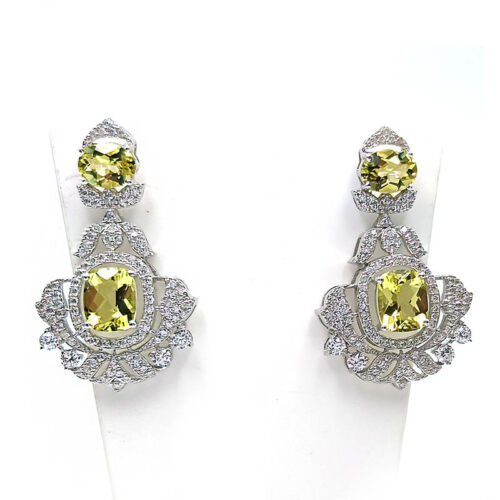 VER-0907 / 2807  SILVER 925  Gross Wt. 15.9600 Gms  EARRING