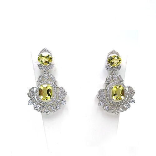 VER-0907 / 2809  SILVER 925  Gross Wt. 16.2400 Gms  EARRING