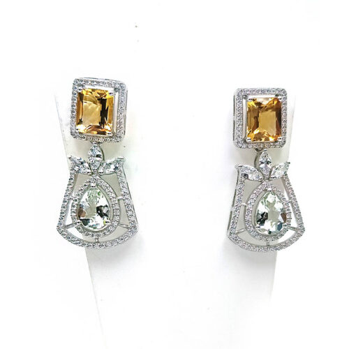 VER-0906 / 2811  SILVER 925  Gross Wt. 12.6100 Gms  EARRING