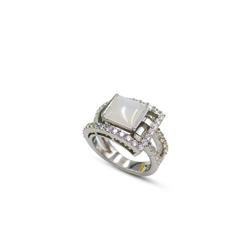 VRG-0789 / 2845  SILVER 925  Gross Wt. 7.0500 Gms  RING
