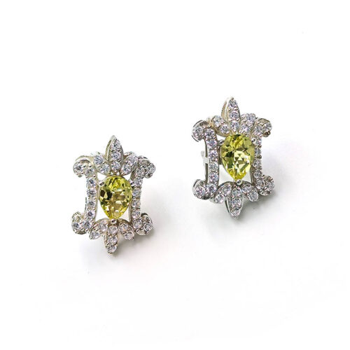 VER-0938 / 2966  SILVER 925  Gross Wt. 3.6000 Gms  EARRING