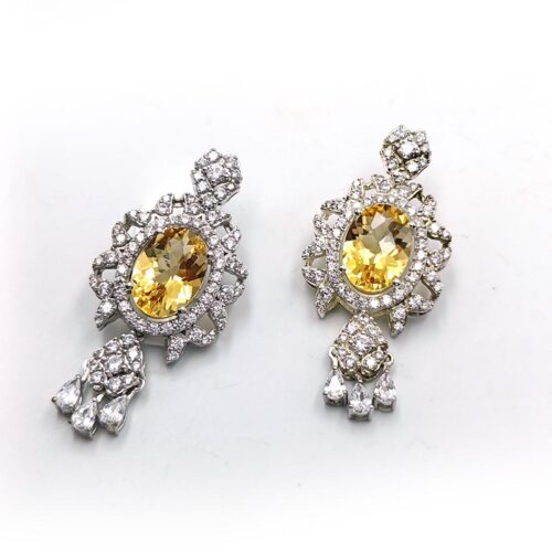 VER-0722 / 3087  SILVER 925  Gross Wt. 16.9400 Gms  EARRING