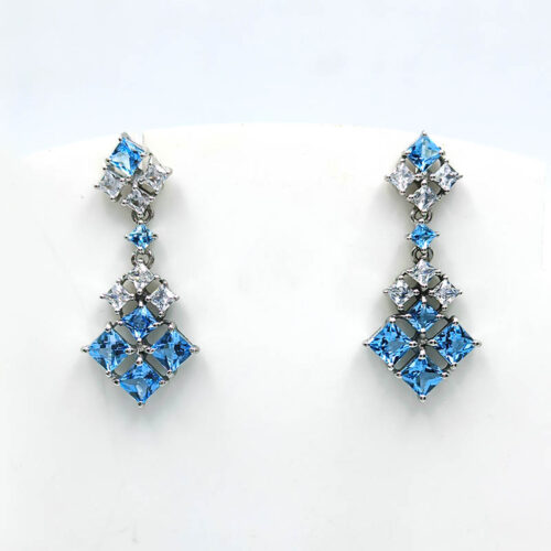 VER-0924 / 3143  SILVER 925  Gross Wt. 7.2300 Gms  EARRING