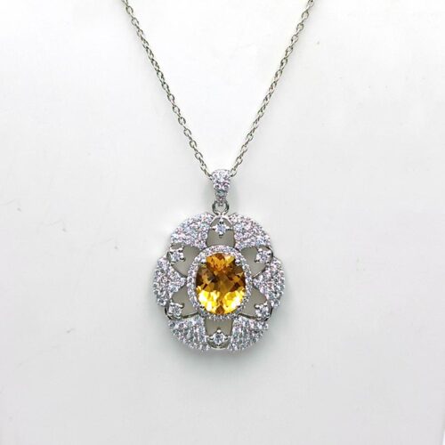 VPD-0801 / 3190  SILVER 925  Gross Wt. 7.5300 Gms  PENDANT