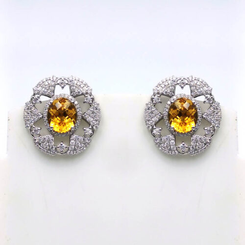 VER-0801 / 3191  SILVER 925  Gross Wt. 13.7900 Gms  EARRING