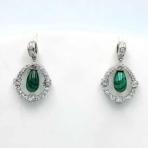VER-0535 / 3220  SILVER 925  Gross Wt. 6.7400 Gms  EARRING