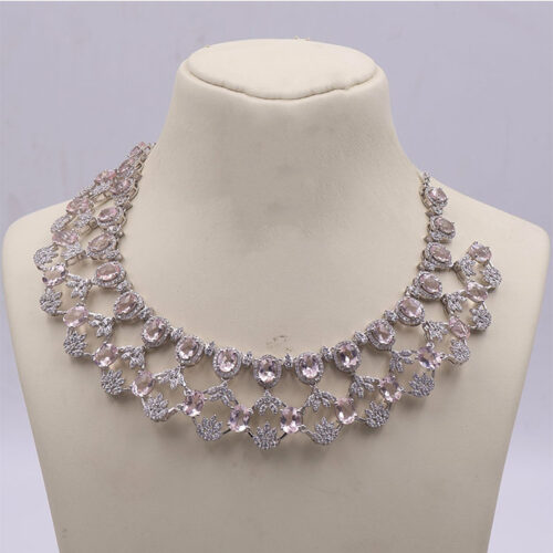 VNK-0375 / 3599  SILVER 925  Gross Wt. 68.0000 Gms  NECKLACE