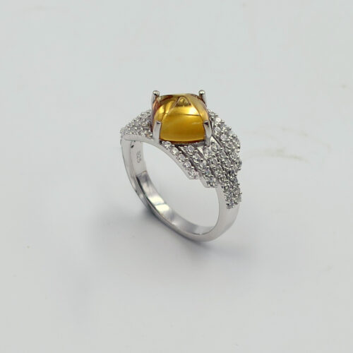 VRG-1010 / 3611  SILVER 925  Gross Wt. 3.8500 Gms  RING
