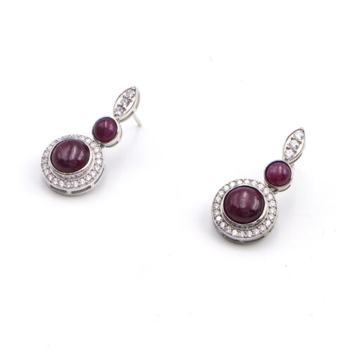 VER-1017 / 3638  SILVER 925  Gross Wt. 6.5600 Gms  EARRING