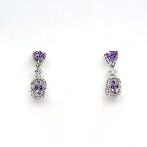 VER-1011 / 3856  SILVER 925  Gross Wt. 4.6700 Gms  EARRING