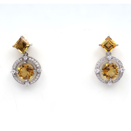 VER-1015 / 3871  SILVER 925  Gross Wt. 5.6800 Gms  EARRING