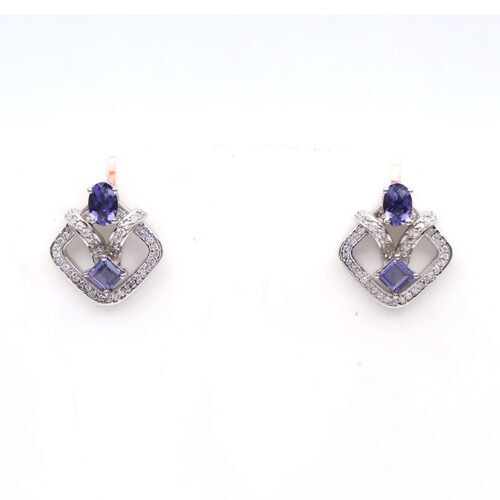 VER-1027 / 3957  SILVER 925  Gross Wt. 5.5600 Gms  EARRING