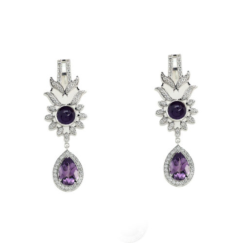 VER-0611 / 4017  SILVER 925  Gross Wt. 13.8400 Gms  EARRING